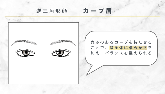 女子ウケが良い人気のメンズ眉毛の形3