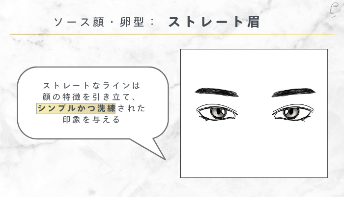 女子ウケが良い人気のメンズ眉毛の形4