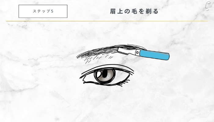 初めての方にもおすすめのメンズ眉毛の整え方5